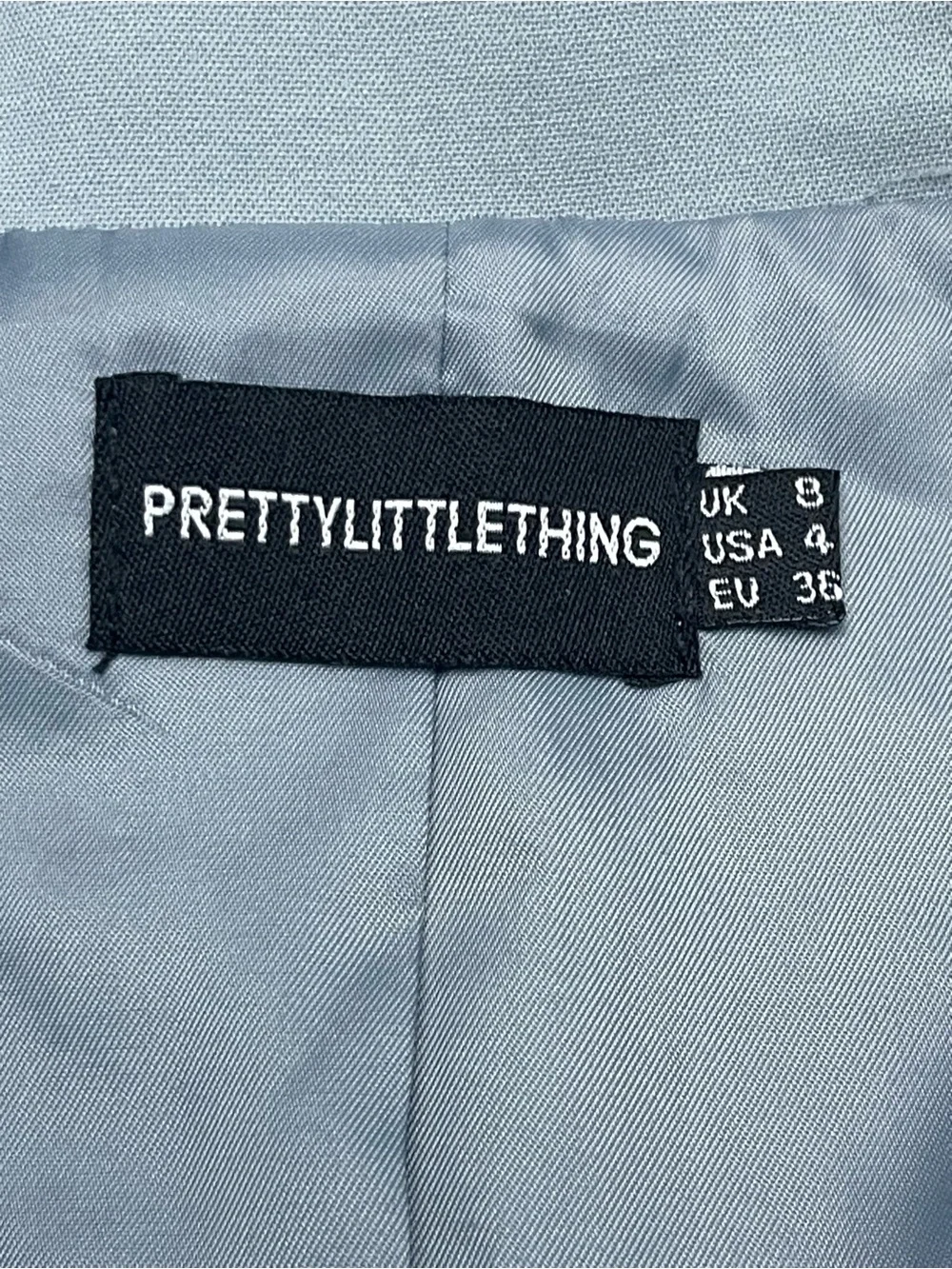 PLT Dusty Blue 2-Piece Tailored Pantsuit Matching Set